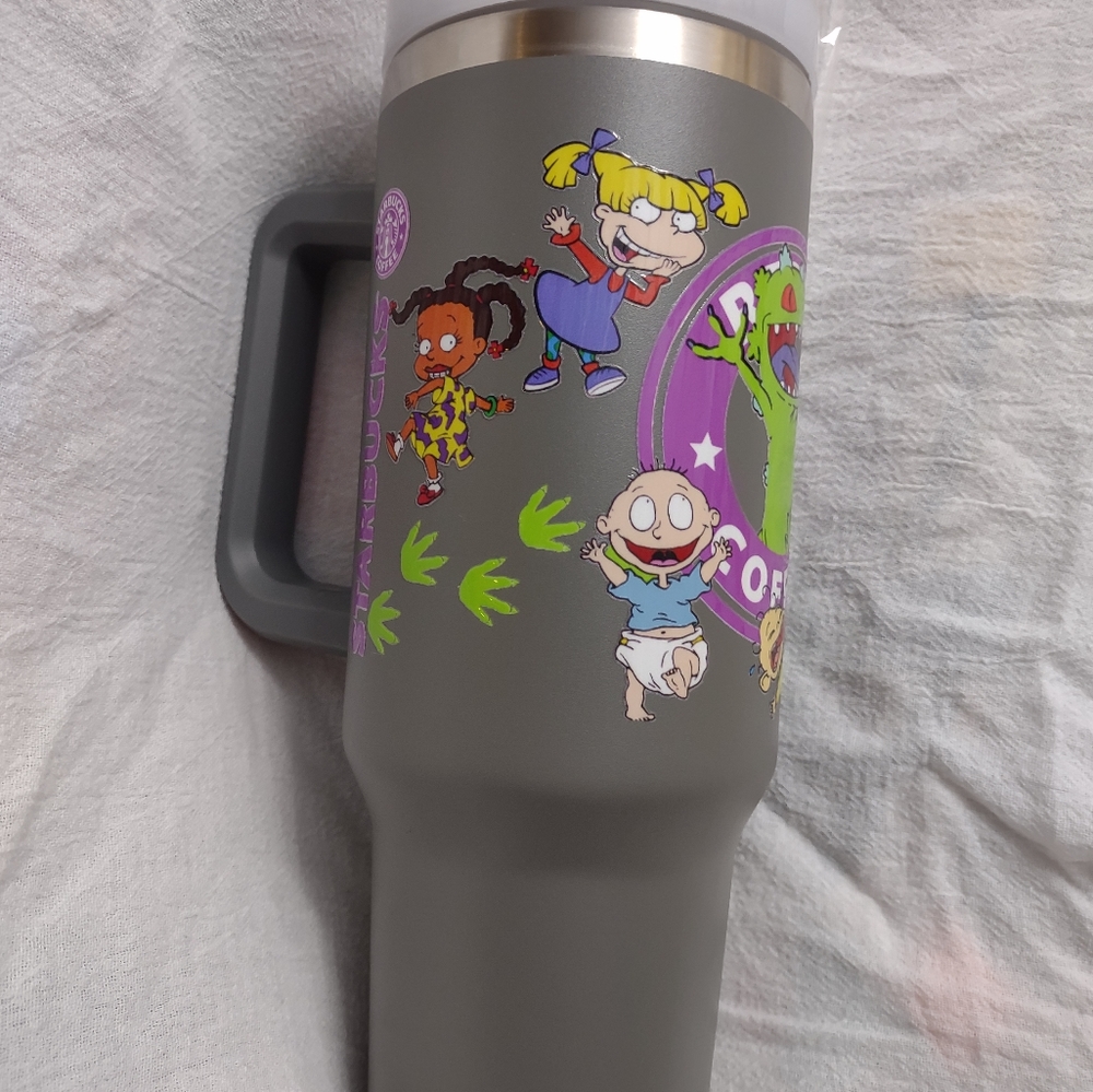 Rugrats reptar Starbucks 40 oz tumbler - Picture 5 of 12
